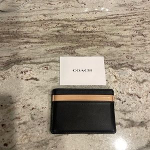 Men’s coach card holder/wallet.